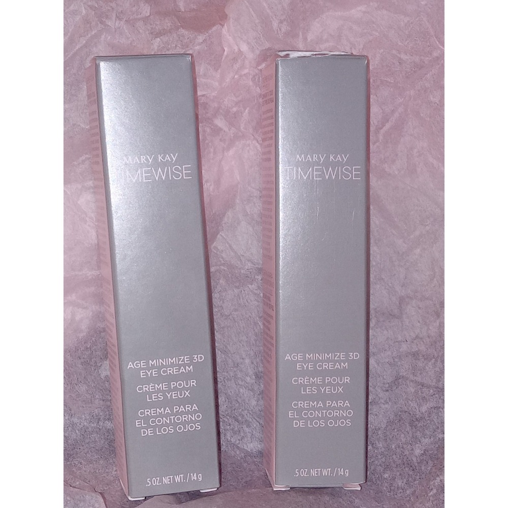Lot Of 2 Mary Kay Timewise Age Minimize 3D Eye Cream 089008 Full size NIB